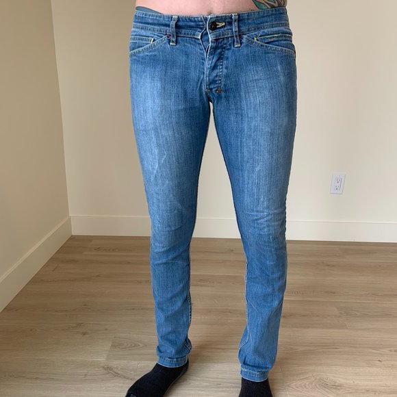 Rufskin Stretch Jeans Blue Size 28 - Picture 3 of 6